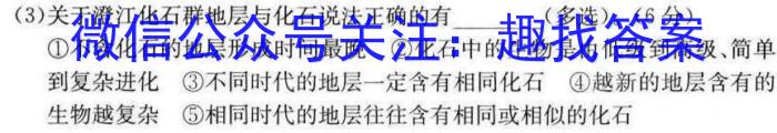 [今日更新]2024年陕西省初中学业水平考试模拟试卷A(W5)地理h