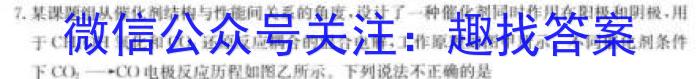 q2023-2024学年安徽省七年级上学期阶段性练习（三）化学