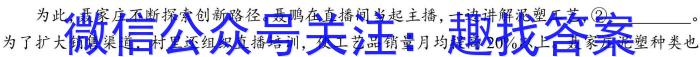 炎德英才名校联考联合体2023年秋季高二年级第三次联考语文