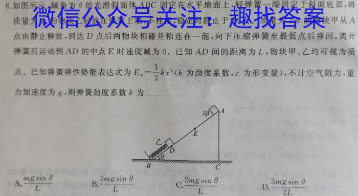 2024年湖南省普通高中学业水平合格性考试仿真试卷(专家版三)f物理