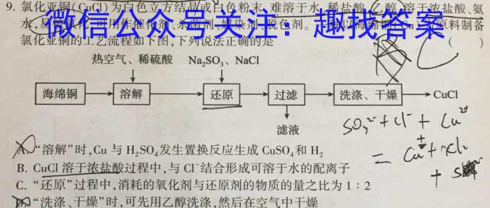 q2024年普通高等学校招生统一考试 最新模拟卷(六)化学