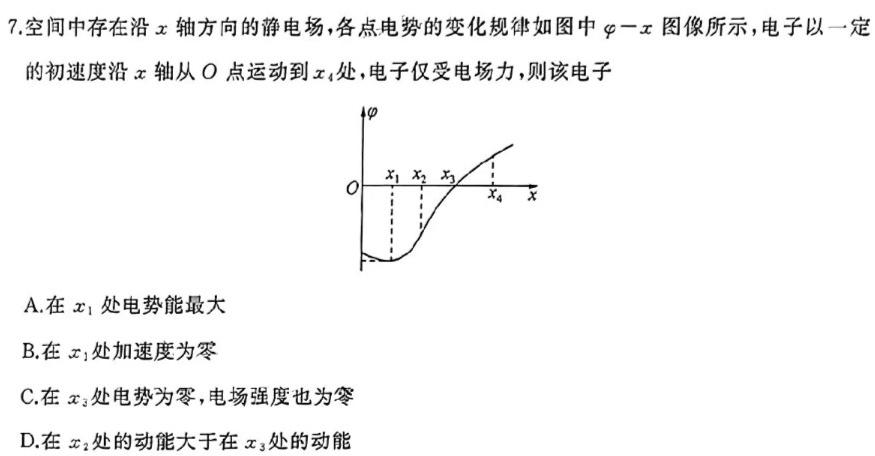 [今日更新]衡水金卷先享题2024答案调研卷(广西专版三.物理试卷答案