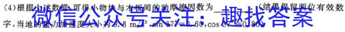 河南省2024届九年级第四次月考（期末）物理`