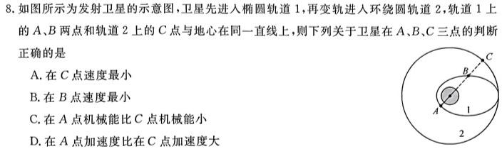 [今日更新][阳光启学]2024届高三摸底分科初级模拟卷(七)7.物理试卷答案