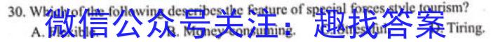 ［八校联考］安徽省合肥市巢湖市2024届九年级期末考试英语试卷答案