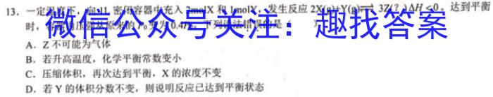 3衡水金卷 广东省2024届高三年级12月份大联考化学试题