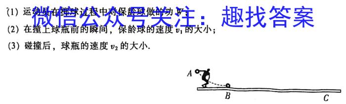 2024年全国普通高等学校招生统一考试·A区专用 JY高三模拟卷(二)物理`