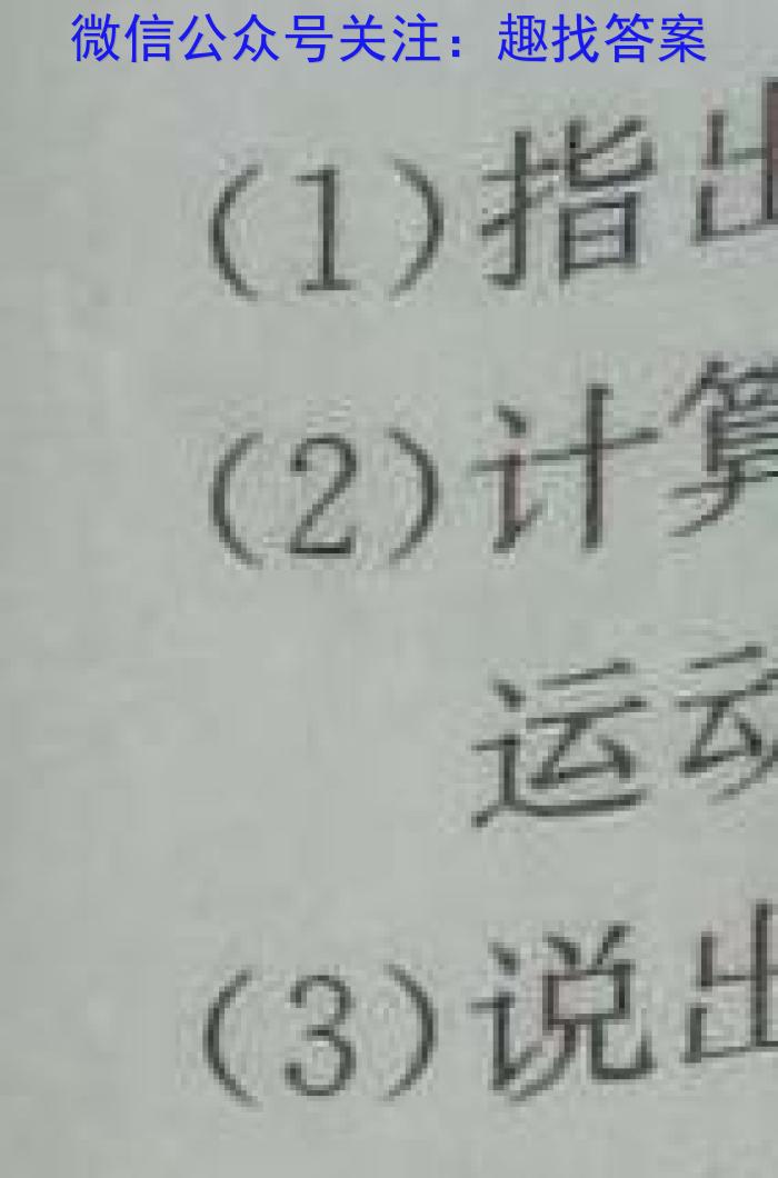 2024届陕西省西工大附中九年级第九次适应性训练[24-9]地理试卷答案