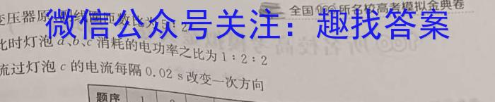 四川省2024级高中毕业班诊断性测试（2月）物理试题答案