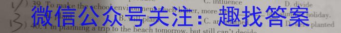 2023-2024学年度上学期泉州市高中教学质量监测（高一）英语