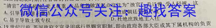 合肥一六八中学2024届高三最后一卷(5月)政治1