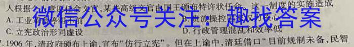 湖北省恩施州高中教育联盟2023年秋季学期高二年级期末考试(24-289B)历史试卷答案