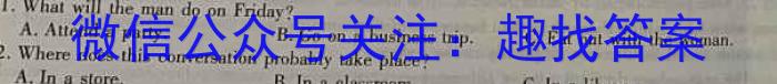 陕西省2023-2024学年度九年级第一学期期末学科素养评价英语试卷答案