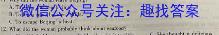 安徽省2023-2024八年级无标题考试(圆圈序号五)英语