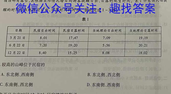 ​[苏州中考]2024年苏州市初中学业水平考试试卷道德与法治试题及答案地理试卷答案