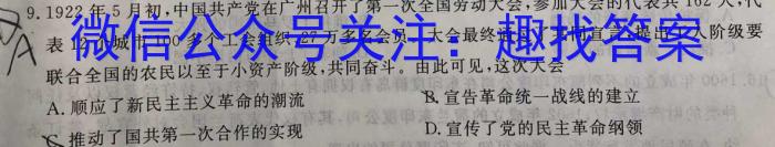 河北省八年级2023-2024学年度第二学期学业水平测试(#)&政治