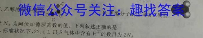 3安徽省2023-2024学年第一学期八年级第三次综合训练化学试题