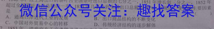 安徽省宿州市萧县2023-2024学年度第一学期八年级期末教学质量检测历史