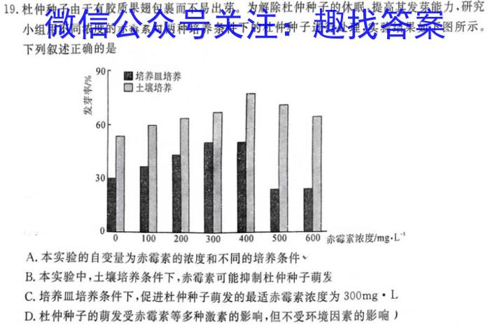 河南省2023-2024学年高一年级阶段性测试（期末考试）生物学试题答案