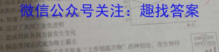 江西省2023-2024学年度八年级阶段性练习（三）历史试卷答案