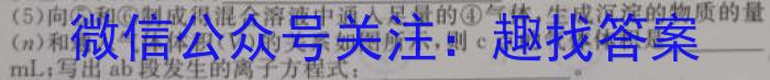 3衡水金卷先享题调研卷2024答案(JJ·A)(二)化学试题