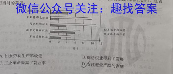 湖北省2023-2024学年上学期高二年级期末考试(2024.1)历史试卷答案