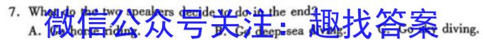 甘肃省天水市麦积区某校2024-2025学年第一学期九年级暑期测试卷英语
