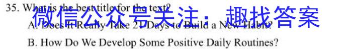 安徽省2023-2024学年九年级上学期期末教学质量调研(1月)英语