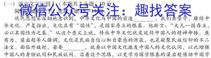 江西省吉安县2023-2024学年度第一学期七年级期末质量检测语文