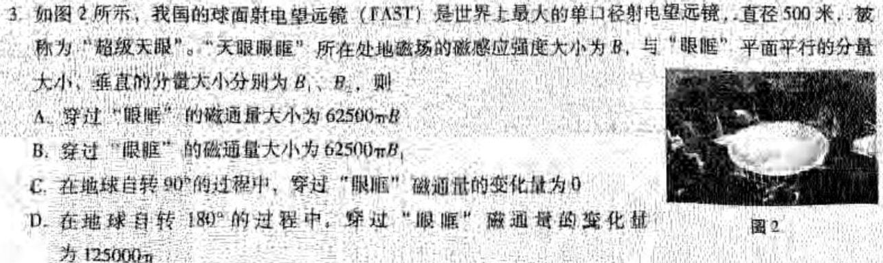 [今日更新]2024届衡水金卷先享题调研卷(A)(1).物理试卷答案