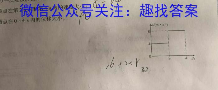 2024年普通高等学校招生统一考试冲刺预测押题卷(四)4物理`