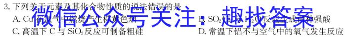 q2023-2024学年山东省高一模拟选科走班调考(24-197A)化学