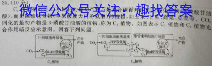 决胜新高考—2024届高三年级大联考（12月）生物学试题答案