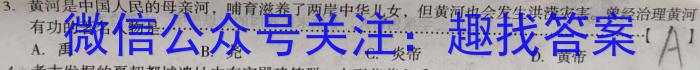 陕西省永寿县中学2024~2025高二第一学期期中考试(25154B)历史试卷