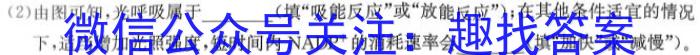 安徽省2024届九年级期末教学质量检测(试题卷)生物学试题答案