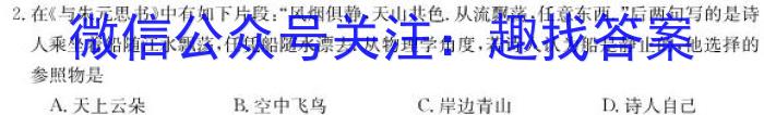 安徽省2023-2024学年度第二学期九年级阶段教学测试2024.3物理试卷答案