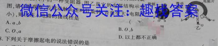 真题密卷 2024年普通高等学校招生全国统一考试模拟试题·冲顶实战演练(一)1h物理