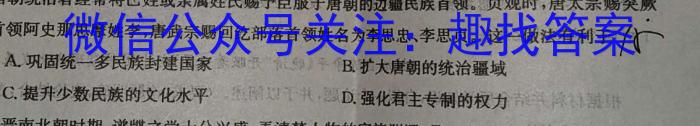 湖北初中名校联盟2024年5月中考适应性考试历史试题答案