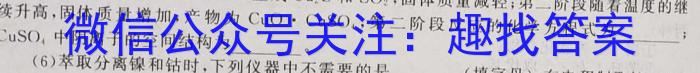 q山西省2024届九年级期末综合评估 4L R化学