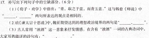 [今日更新]2024年湖南省普通高中学业水平合格性考试仿真试卷(专家版二)语文