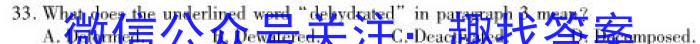 江西省南昌外国语学校教育集团2023-2024学年度第二学期期末质量检测八年级英语