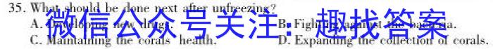 江苏省常州市第一中学2023-2024学年高三第二学期期初检测卷英语试卷答案