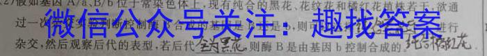 2024年普通高等学校招生全国统一考试仿真模拟金卷(六)生物学试题答案