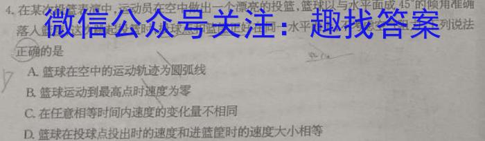 山东省临沂市2024年普通高等学校招生全国统一考试(模拟)(2024.5)物理试卷答案