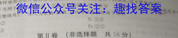 山西省2023-2024学年度七年级下学期期中综合评估6LR地理试卷答案