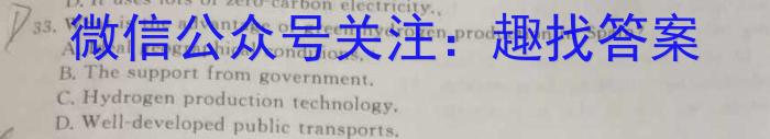 金考卷2024年普通高等学校招生全国统一考试 全国卷 预测卷(九)9英语