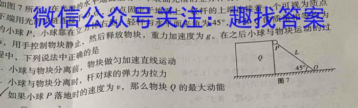 2024普通高中学业水平选择性考试冲刺押题卷(一)l物理