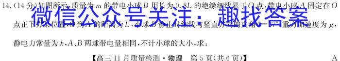 漯河市2023-2024学年下学期期末质量监测（高一年级）物理试题答案