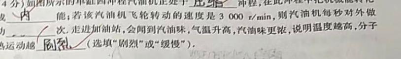 [今日更新]衡水金卷2024版先享卷 调研卷答案新高考卷二.物理试卷答案