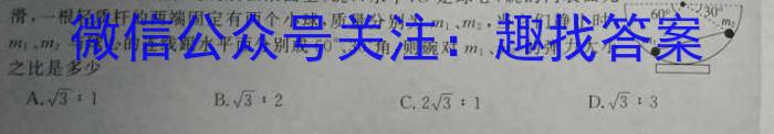 河南省2023-2024学年高一下学期期中学业水平测试(24-444A)物理试题答案